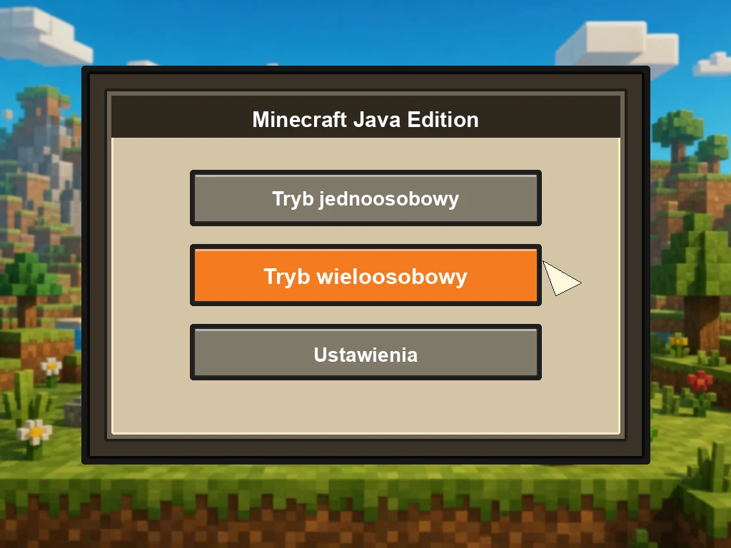 Otwórz Minecraft